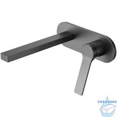 Встраиваемый смеситель для раковины Azario Vise AZ-VSA148330AJ (графит)