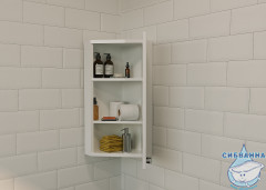 Шкаф 1Marka Story 43П R белый глянцевый