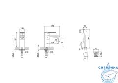 Смеситель с гигиеническим душем Aquatek Ника AQ1812BGM (оружейная сталь)