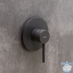 Смеситель для душа встраиваемый Damixa Scandinavian Pure 367500300 (черный матовый)