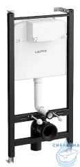 Инсталляция Laufen Pro с кнопкой смыва Laufen в комплекте с унитазом Azario Uno AZ-2380 c сиденьем Soft close (микролифт)