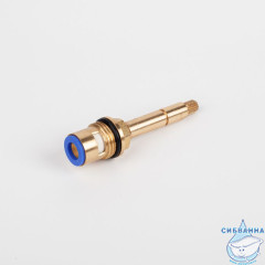 Кран-букса для смесителя, керамика, 180°, 20 зубцов, G1/2", h=87 мм, IDDIS, 998CR870SM