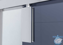Душевое ограждение Vincea Пента 90x90 профиль хром, стекло прозрачное VSP-3P900CL