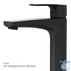 Смеситель для раковины Am.Pm Gem F90A92022 (без донного клапана) (черный матовый)