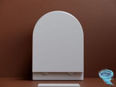 Унитаз подвесной безободковый Ceramicanova UP Rimless CN4007 с сиденьем быстросъемным Soft Close (микролифт)