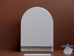 Унитаз подвесной безободковый Ceramicanova UP Rimless CN4007 с сиденьем быстросъемным Soft Close (микролифт)