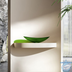 Раковина на столешницу 60 см ABBER Kristall AT2808Emerald