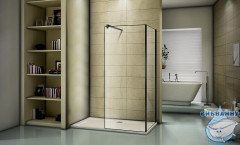Боковая стенка Bas WALK IN SP+P-100-C-В