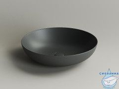  Раковина на столешницу 52 см Ceramicanova Element CN6017MDH (антрацит)