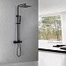Душевая система Abber Daheim 250 1 режим AF8260BL  (черный матовый)