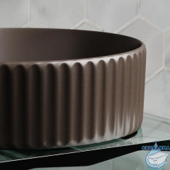  Раковина на столешницу 36 см Ceramicanova Element CN6057MDB (коричневый)