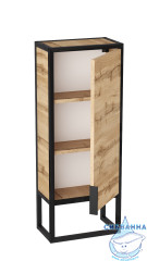 Пенал 1Marka GRUNGE LOFT 35 дуб вотан Ц0000007988