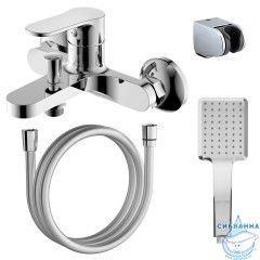 Смеситель для ванны Azario Elvis AZ-WWK238155C (хром)