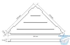 Полочка Bemeta Cytro 101302431