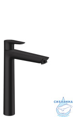 Смеситель для раковины Hansgrohe Talis E 71716670 (с донным клапаном) (черный матовый)