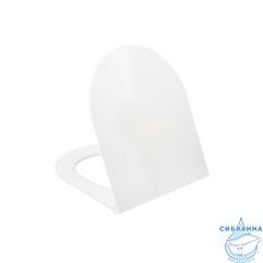 Сиденье для унитаза, Sena, белый, дюропласт, IDDIS, 947SENW1SK
