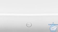 Ванна из искусственного камня Salini Orlando Axis Kit 190x80 (материал S-Sense, белый матовый)