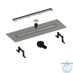 Комплект TECEspring linus для монтажа дренажного канала с основой для плитки “plate” 1000 мм S601000