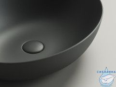  Раковина на столешницу 52 см Ceramicanova Element CN6017MDH (антрацит)
