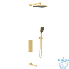 Душевая система Vincea 320 1 режим VSFW-433T1BG (брашированное золото)