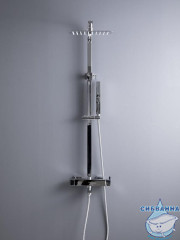 Душевая система Allen Brau Infinity 250 1 режим 281952 (хром)