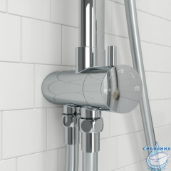 Душевой гарнитур с верхней лейкой, Swipe, IDDIS, SWI3F97i76