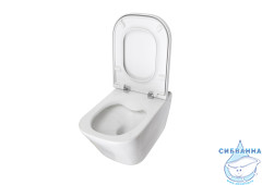 Унитаз подвесной безободковый Roca Gap Clean Rim 34647L000 (без сиденья)