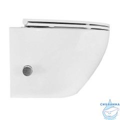 Унитаз подвесной безободковый Azario Grado AZ-046E-NR (с сиденьем Soft Close (микролифт) )