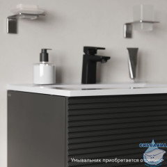 Тумба подвесная, 60 см, темно-серый, Bild, IDDIS, BIL60G0i95 подходит умыв. 0136000i28