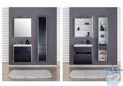 Шкаф-зеркало Aquanet Латина 70 белый 179997