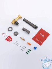 Смеситель для раковины встраиваемый Raglo R07.11.09 (графит)