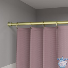 Карниз для ванной комнаты, 110-200 см, золотой матовый, Elegante, IDDIS, RSG0120i14
