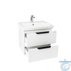 Тумба Viant Сицилия 50П с раковиной Como 50 белый