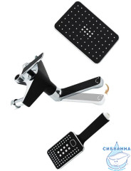 Душевая система Frap H57 F2457 260 1 режим (черный/хром)