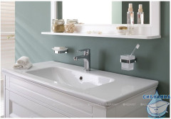 Тумба Aquanet Бостон 100 с раковиной Бостон 100 белый матовый