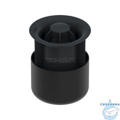 Дренажный трап для душа TECE DN 100 с вертикальным выходом 3607600 , с сухим затвором 3695006 с решеткой 3660001