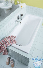 Стальная ванна Kaldewei Eurowa 312-1 170x70 с ножками