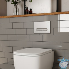  Кнопка смыва Iddis Unifix UNI70M0i77 хром матовый