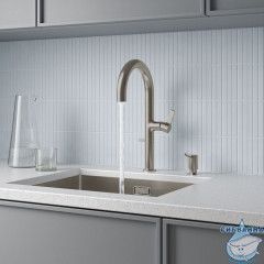 Смеситель для кухни с подключением фильтра Iddis Спин SPNBNCFi05 (сатин)