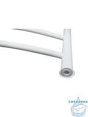 Полотенцесушитель водяной Санприз Классик П6 80х50 (боковое подключение 50) (белый матовый