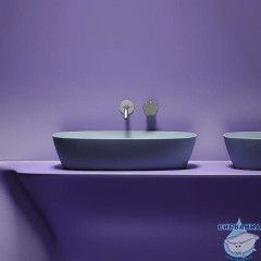  Раковина на столешницу 60 см Ceramicanova Element CN6049MHL (голубой)