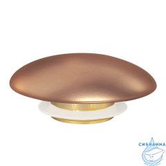 Накладка на слив для раковины ABBER AC0014MRG розовое золото матовое, керамика