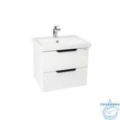 Тумба Viant Сицилия 60П с раковиной Como 60 белый