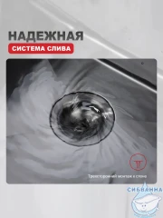 Кухонная мойка Raglo 60 R701.6050.09 (графит)