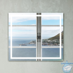 Зеркало Am.Pm Gem 80 см M91AMOX0801WG