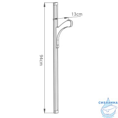 Душевой гарнитур Gappo 3 режима G8015(хром)