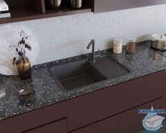 Смеситель для кухни Omoikiri Nakagawa-GB 4994363 (графит)