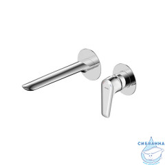 Встраиваемый смеситель для умывальника, глянцевый хром, Dale, Milardo, DALSB00M65