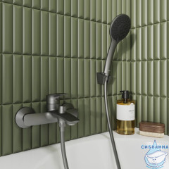 Смеситель для ванны, графит, Rora, Milardo, RORGM00M02