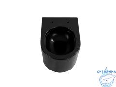 Унитаз подвесной безободковый Aquatek Мия AQ2004-MB (с сиденьем Soft Close (микролифт) 